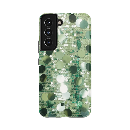 Sage Glitz Samsung Case