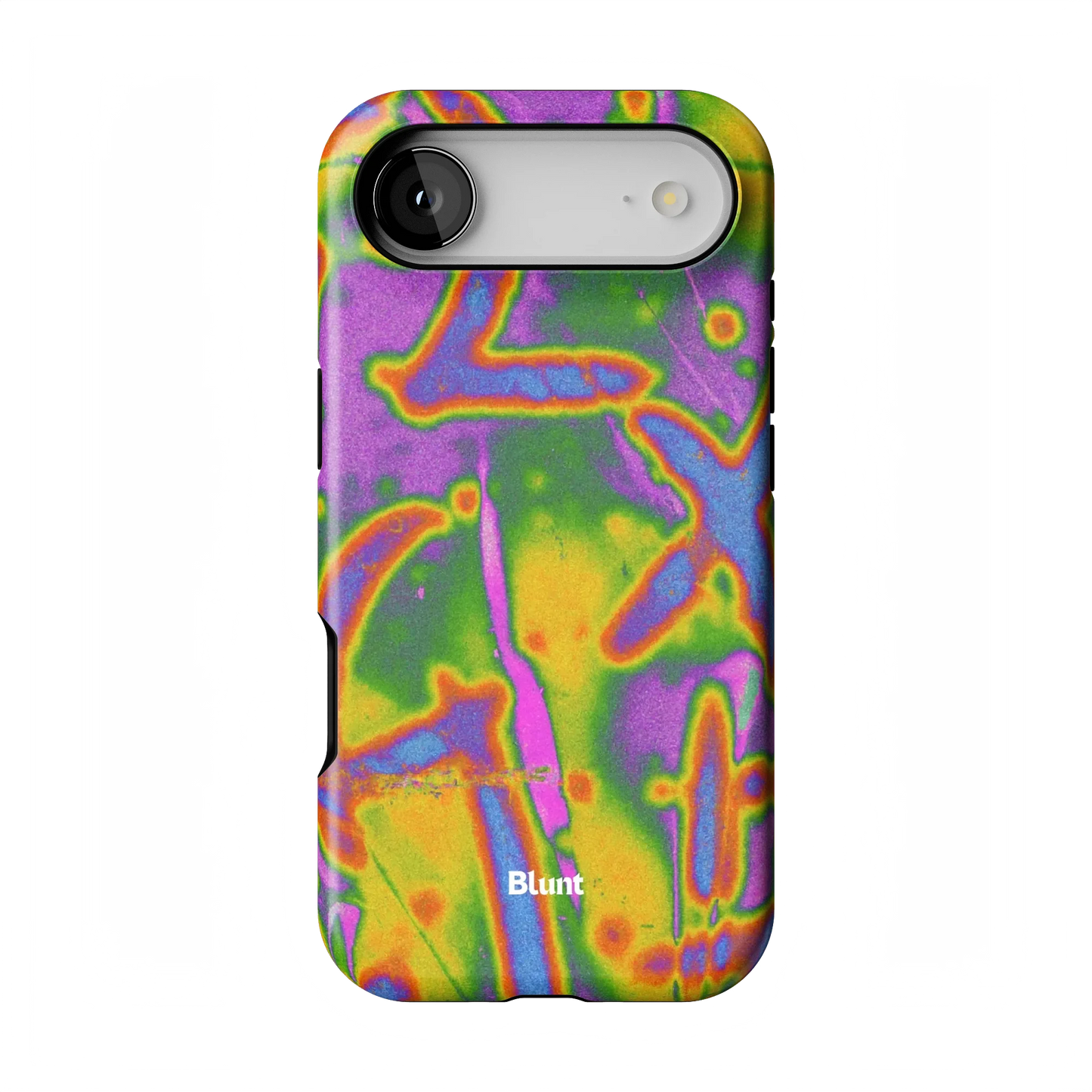 Neon Terrain iPhone Case
