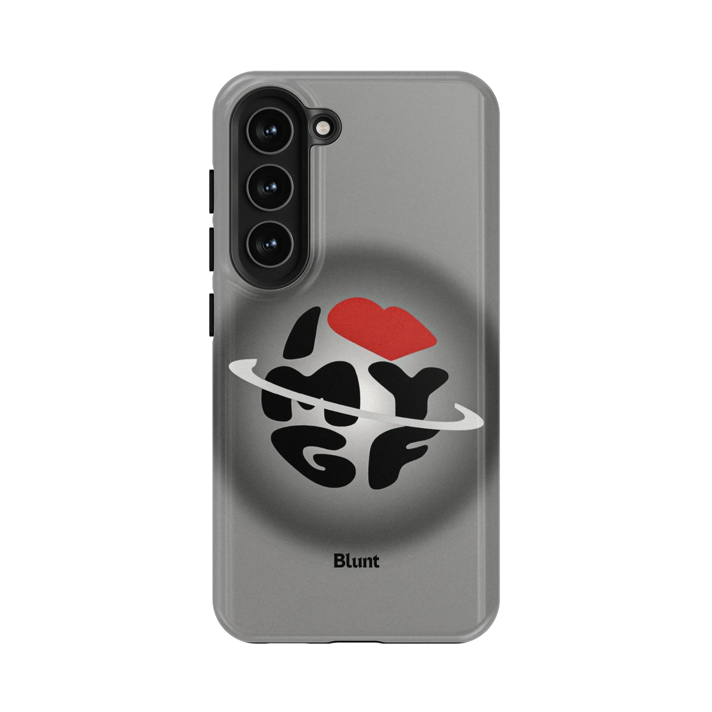 Grey Aura Girlfriend Samsung Case