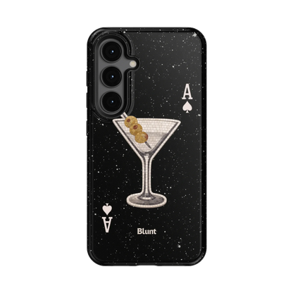 Black Dirty Martini Samsung Case