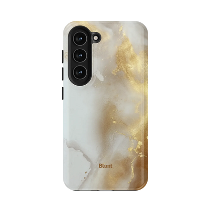 Ivory Marble Samsung Case