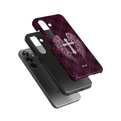 Halo Plaid Samsung Case