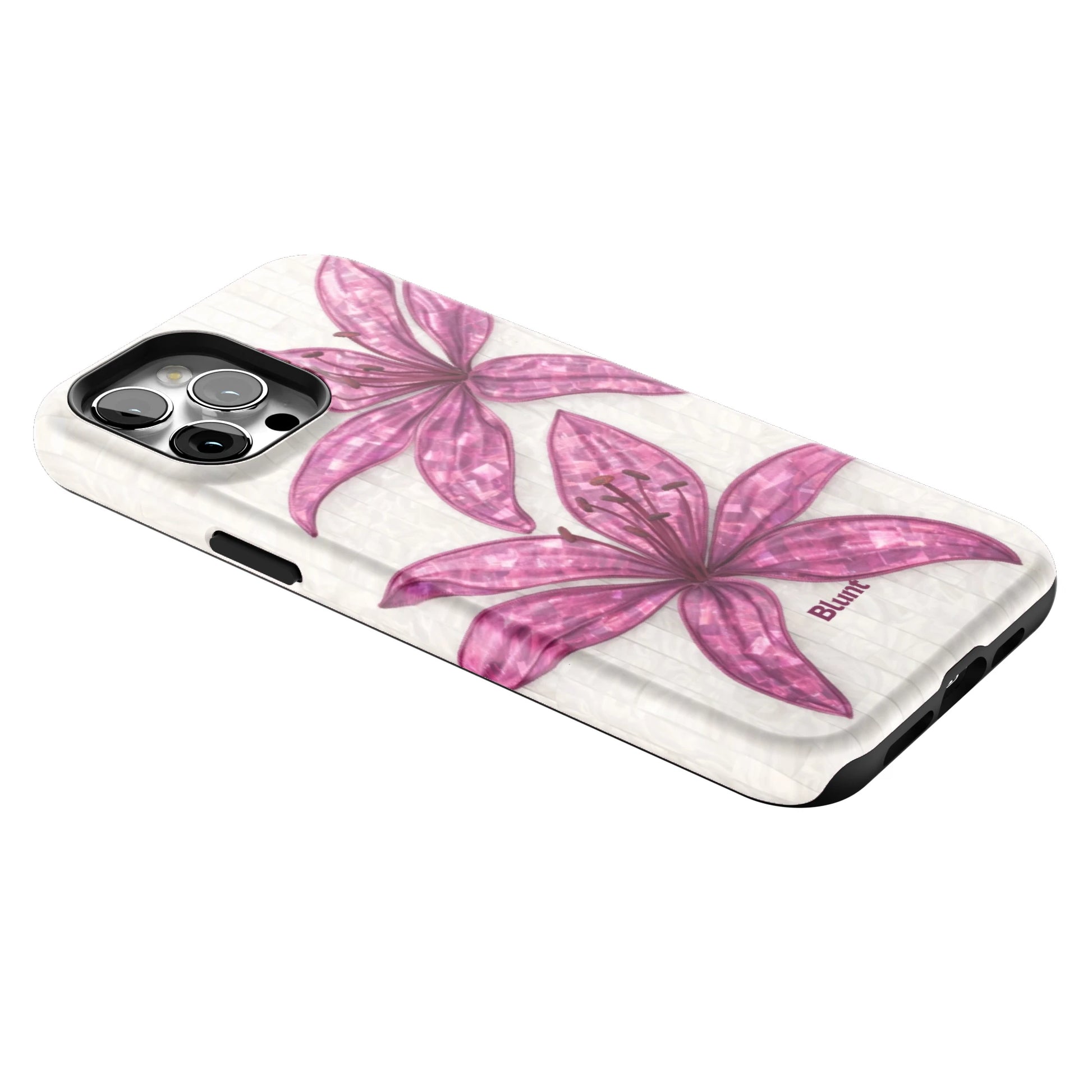 Purple-Floral-Luster-iphone-case-iPhone 12 Pro Max-2