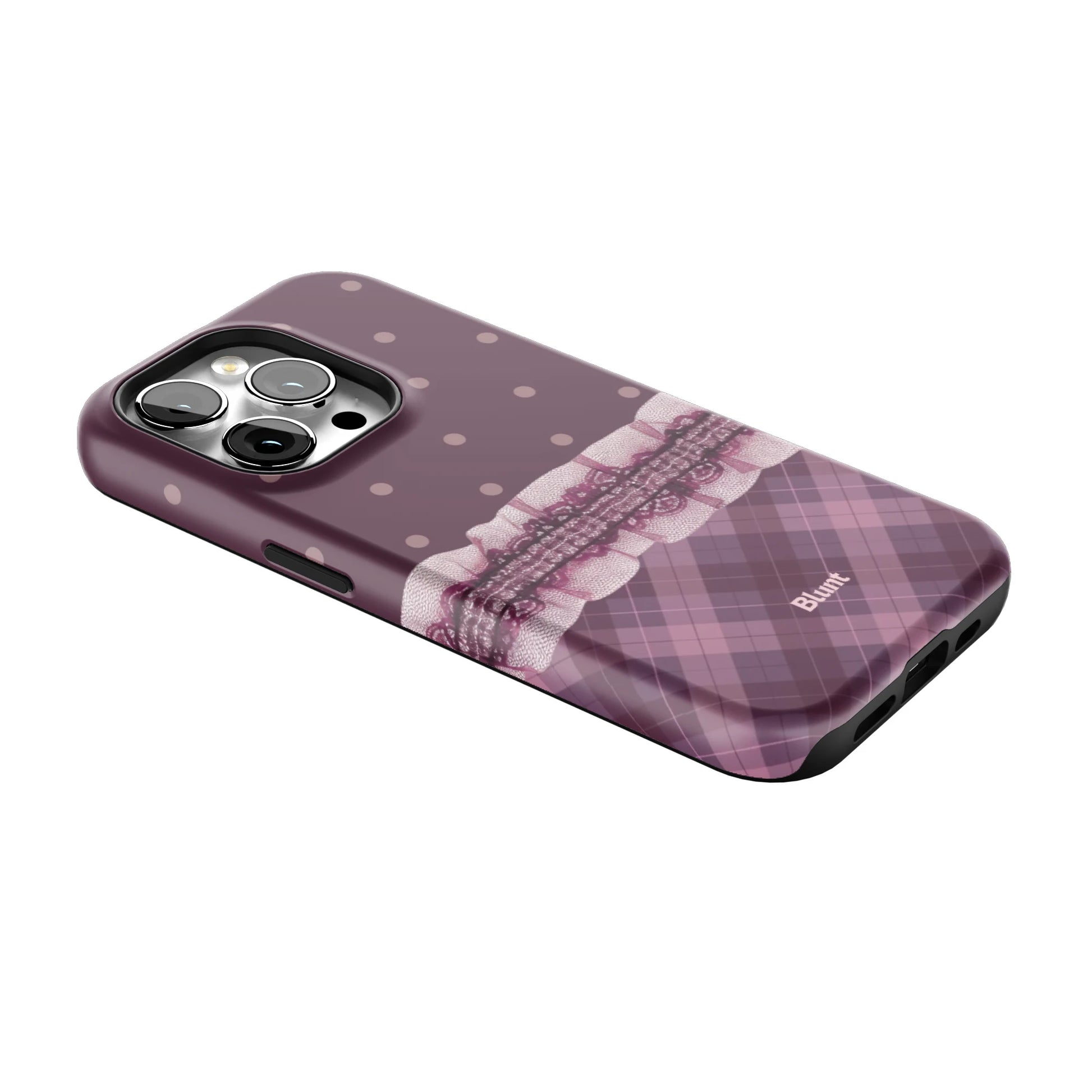 Lilac-Lattice-iphone-case-iPhone 14 Pro-2