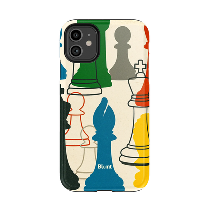 Checkmate Lines iPhone Case