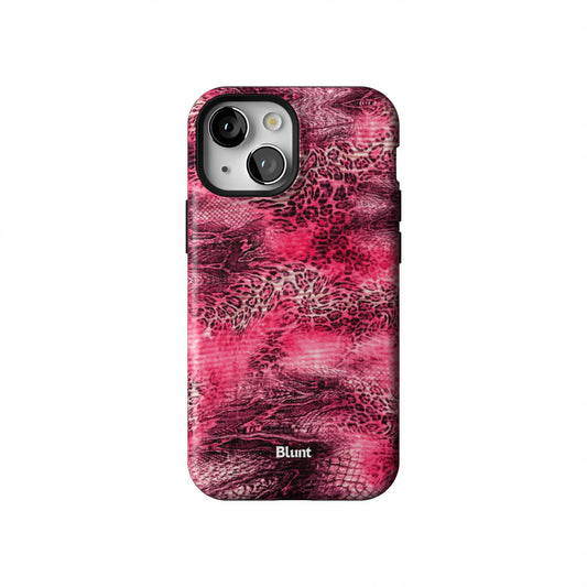 Pink-Wild-Acid-iphone-case-iPhone 13 Mini-1