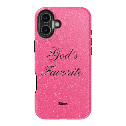 Gods Favorite Pink iPhone Case