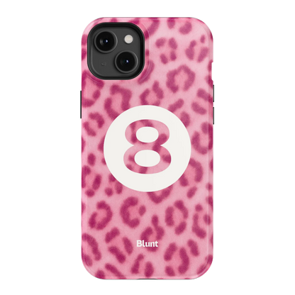 Pink Cheetah Magic 8 iPhone Case