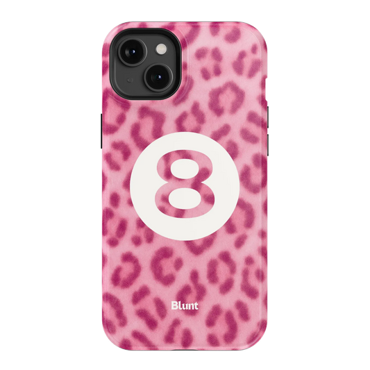 Pink Cheetah Magic 8 iPhone Case