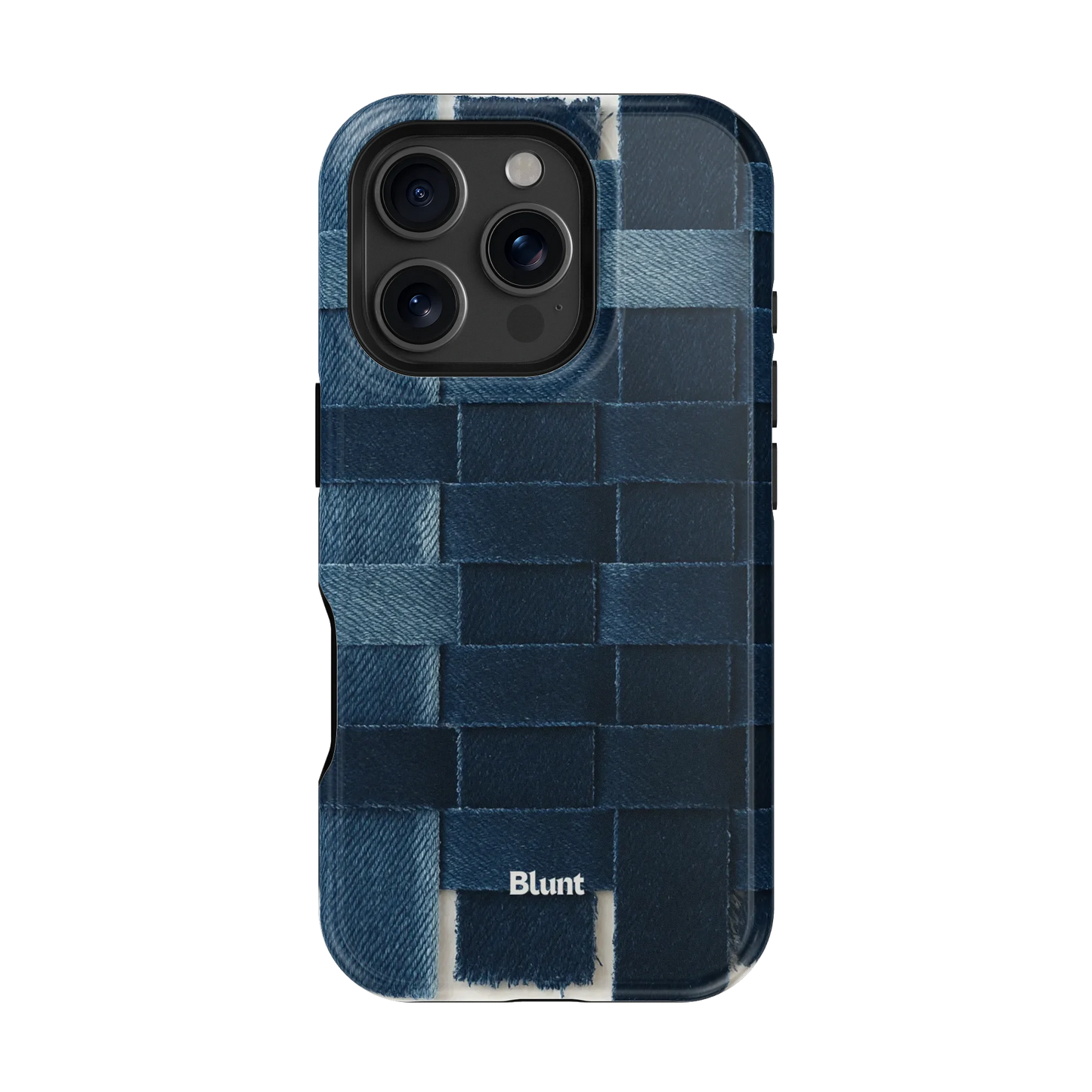 Indigo Weave iPhone Case