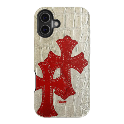 Crimson Creed iPhone Case
