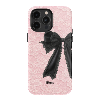 Blushed Bow iPhone Case