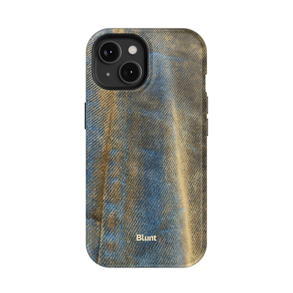 Worn Denim iPhone Case