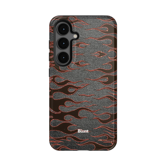 Steel Flame Samsung Case