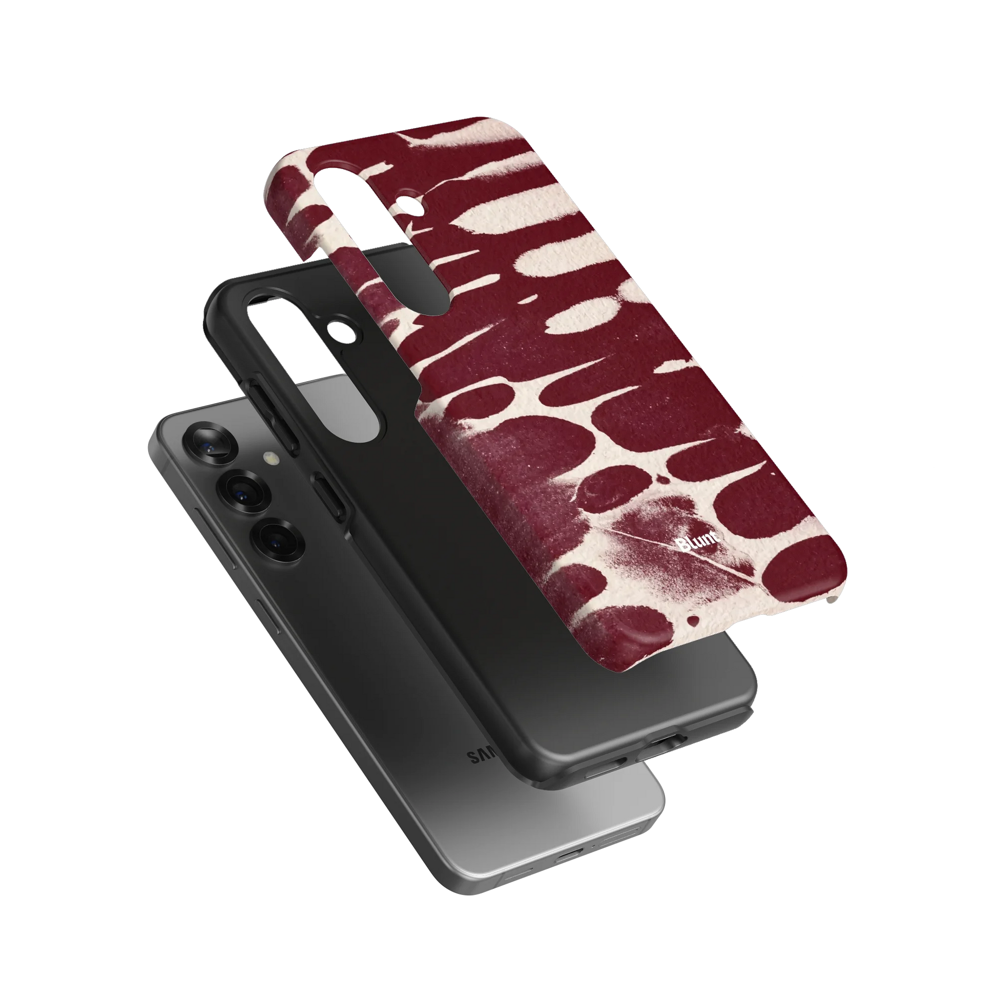 Crimson-Noir-Abstract-samsung-case-Galaxy S25-3
