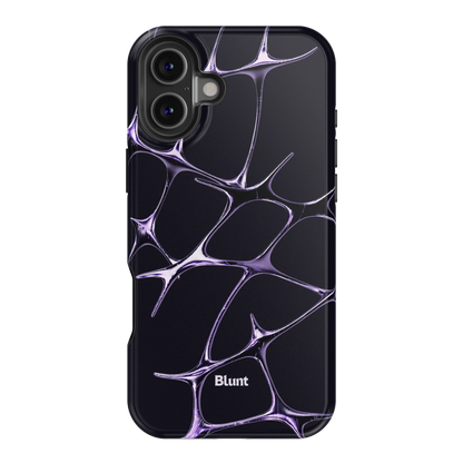 Violet Web iPhone Case