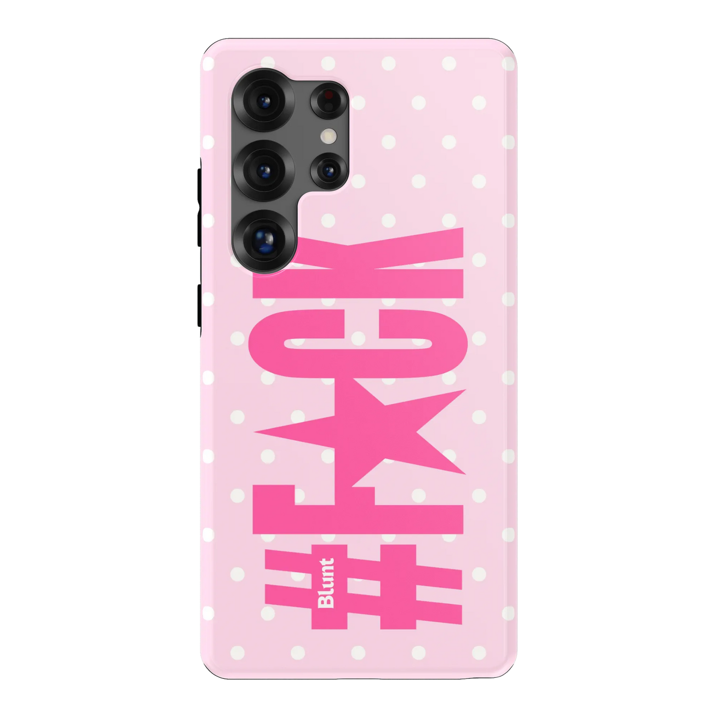 Pink Polka Riot Samsung Case