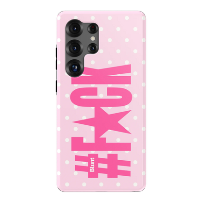 Pink Polka Riot Samsung Case