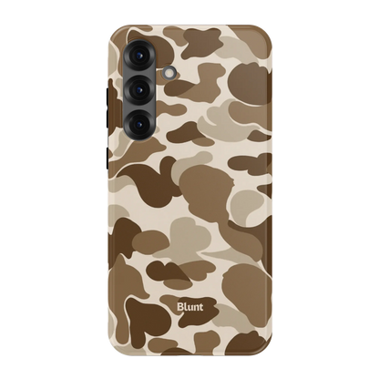 Brown Camo Samsung Case