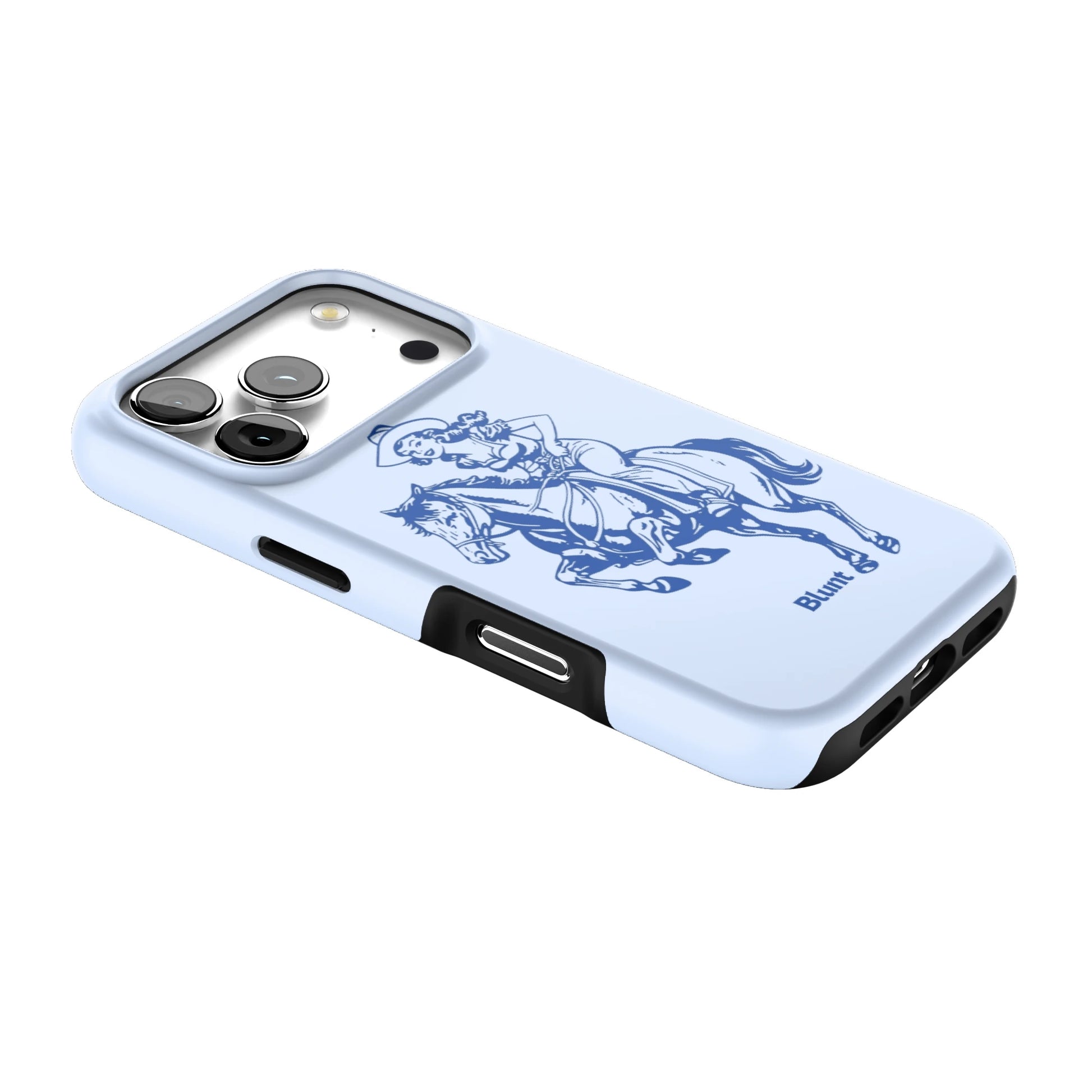 Blue-Lasso-Lady-iphone-case-iPhone 17 Pro-2