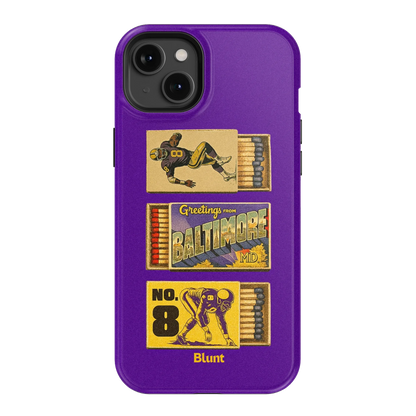 B'More Football iPhone Case