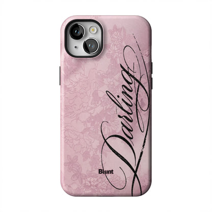 Blush-Laced-Darling-iphone-case-iPhone 14 Plus-1