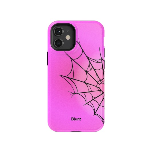 Pink Web iPhone Case