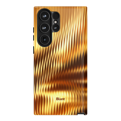 Golden Ripple Samsung Case
