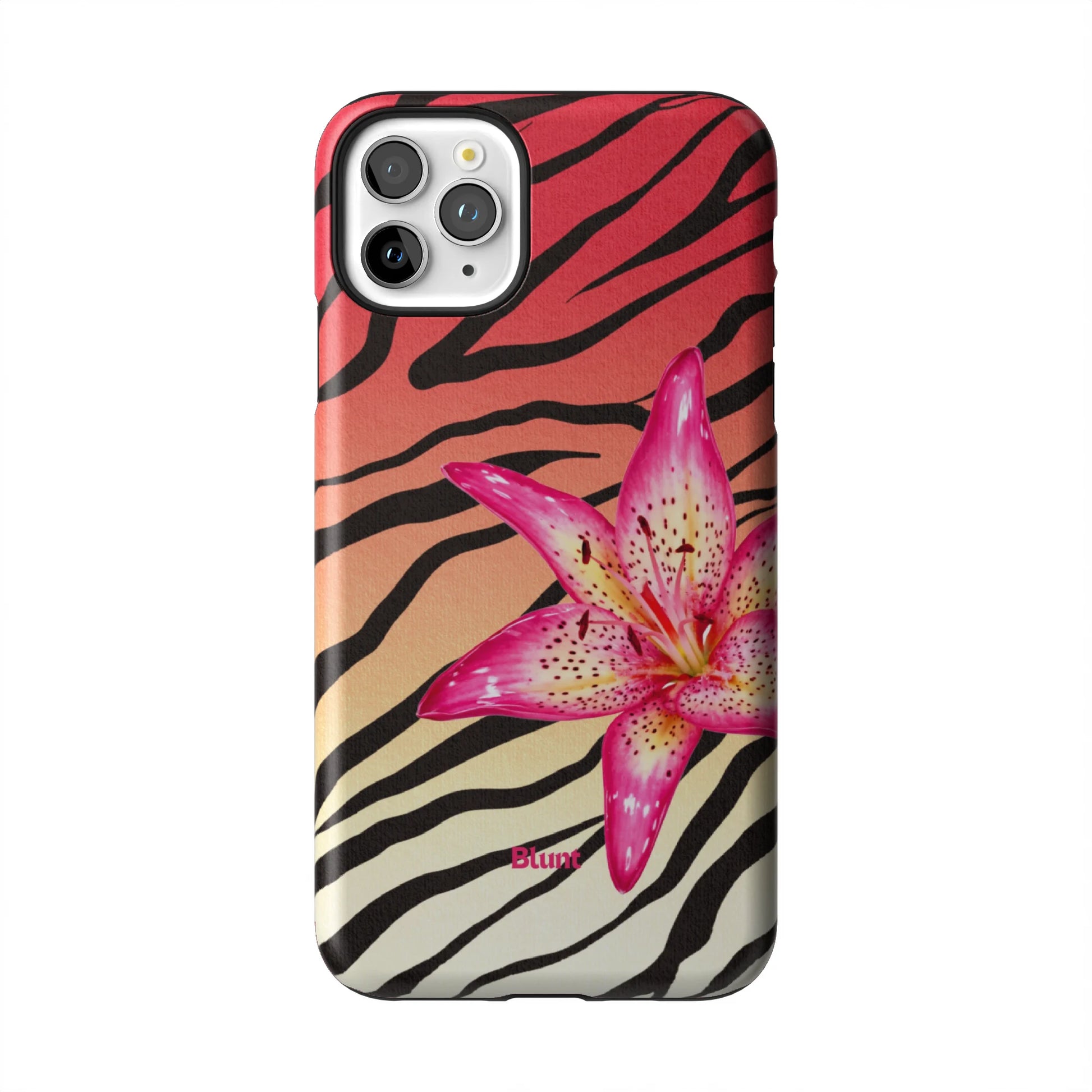 Striped-Lilly-iphone-case-iPhone 11 Pro Max-1