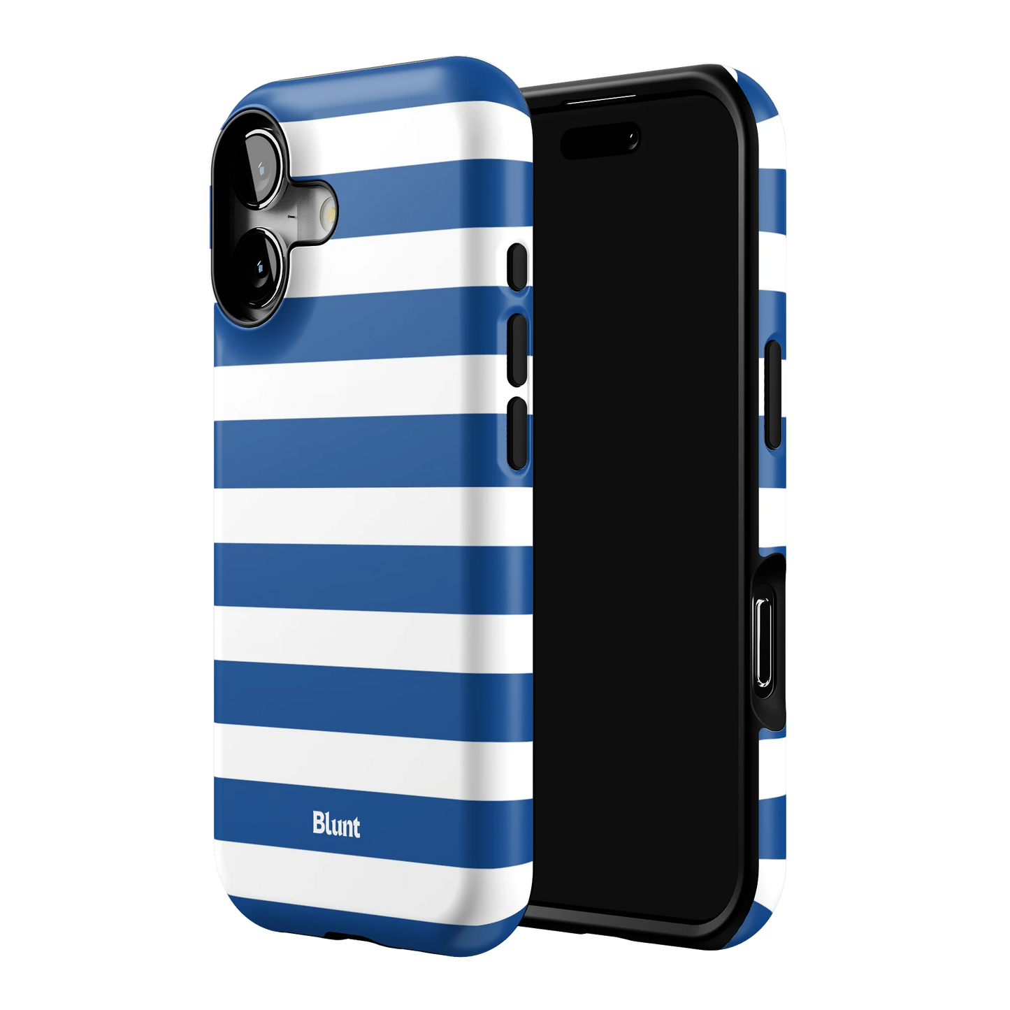 Navy Stripe iPhone Case