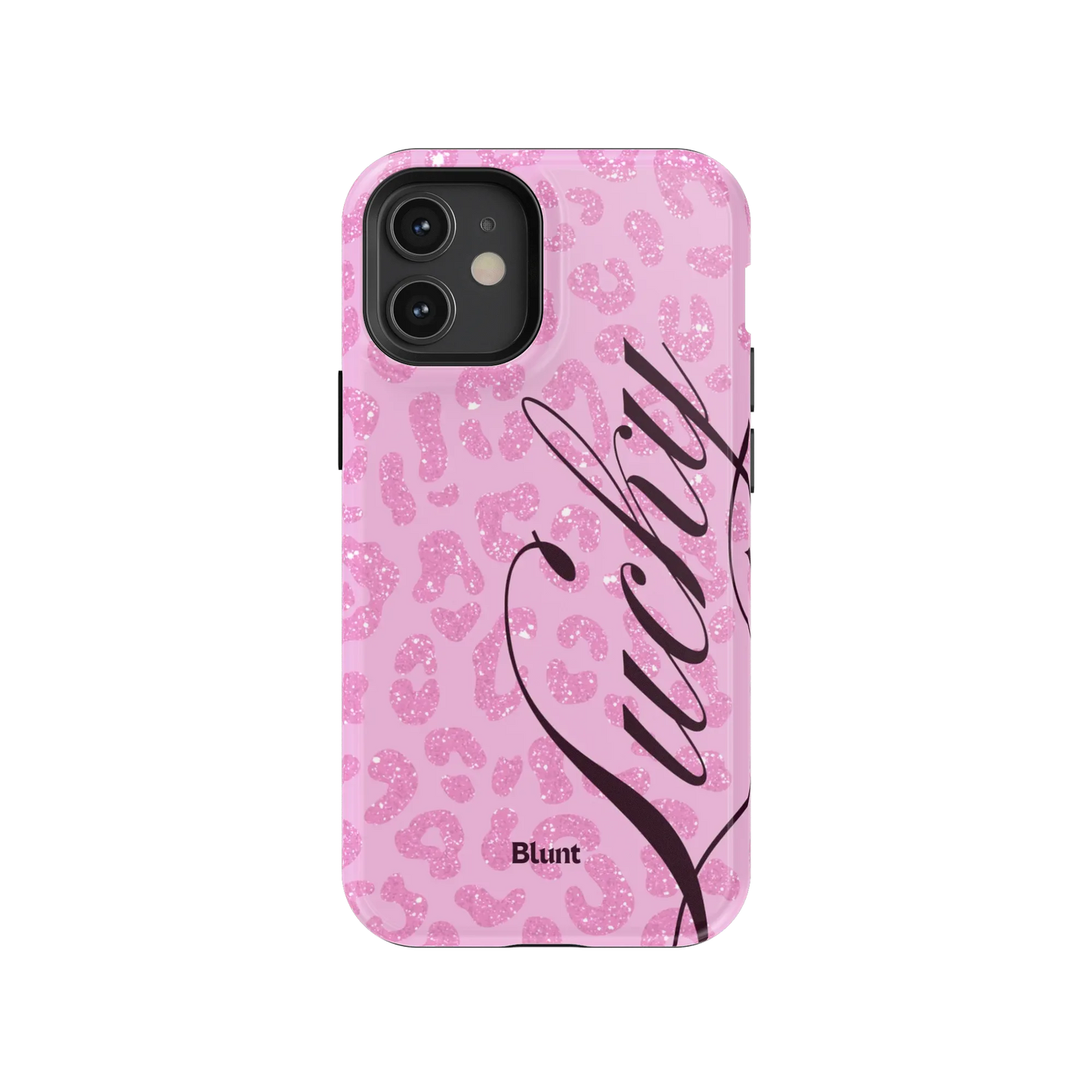 Pink Cheetah Lucky iPhone Case