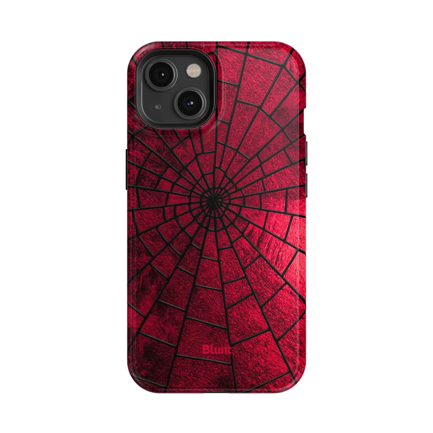 Crimson Web iPhone Case