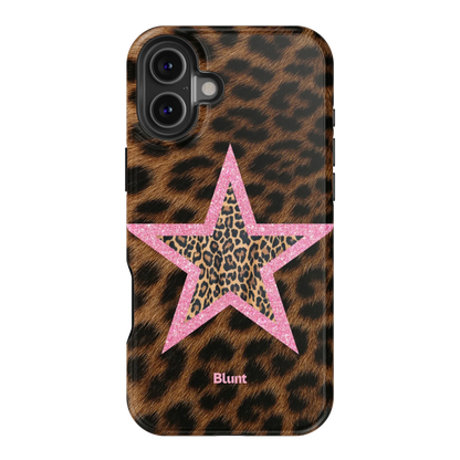 Pink Cheetah Starlette iPhone Case