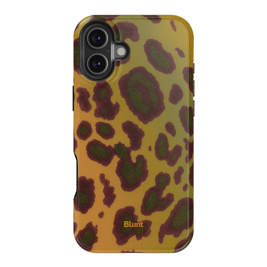 Cranberry Cheetah iPhone Case
