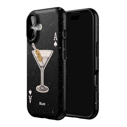 Black Dirty Martini iPhone Case
