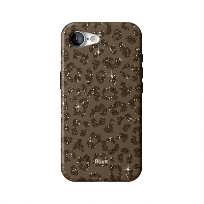 Brown Cheetah Print iPhone Case