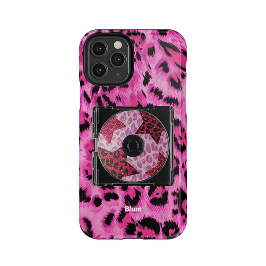 Pink Leopard Mix iPhone Case