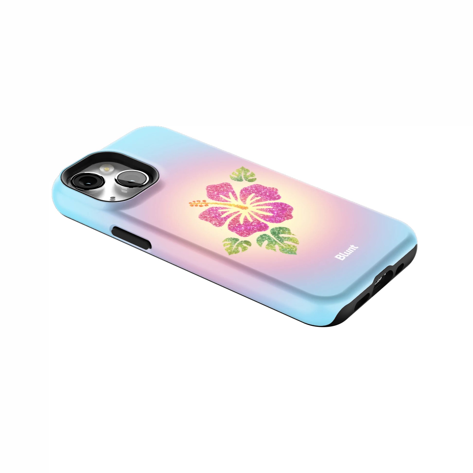 Hibiscus-Glow-iphone-case-iPhone 13 Mini-2