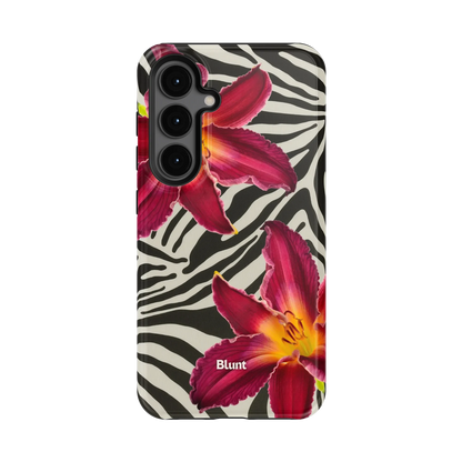 Zebra Lily Samsung Case