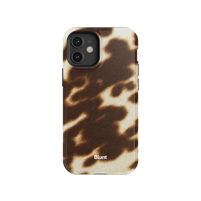 Rustic Cowhide iPhone Case