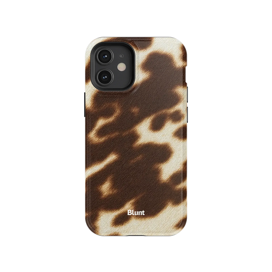 Rustic Cowhide iPhone Case
