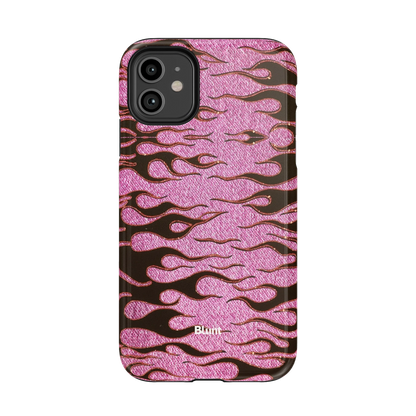 Fuchsia Heat iPhone Case