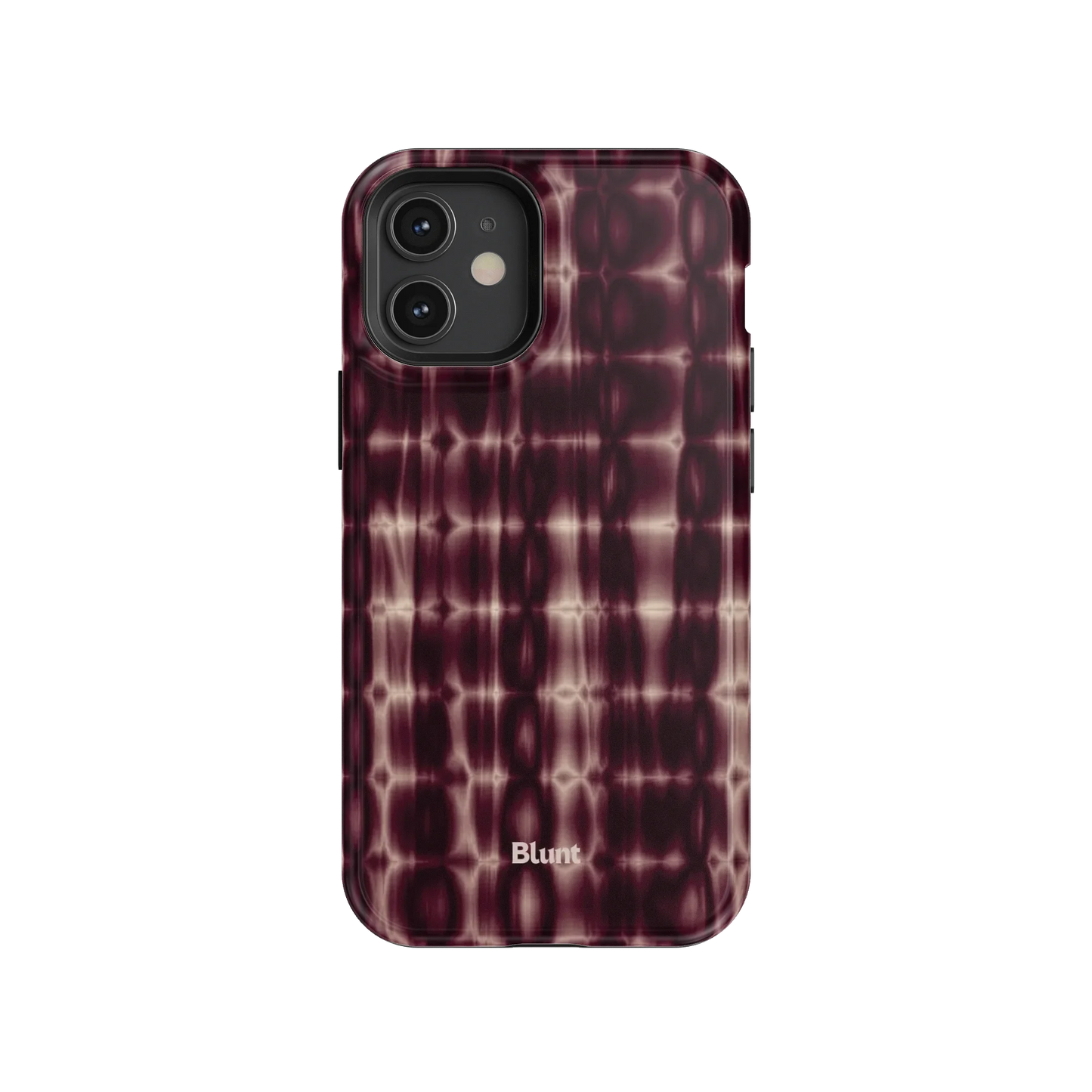 Purple Ripple iPhone Case