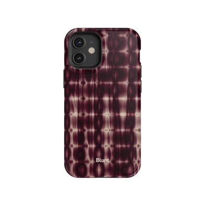 Purple Ripple iPhone Case