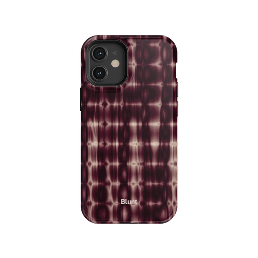 Purple Ripple iPhone Case