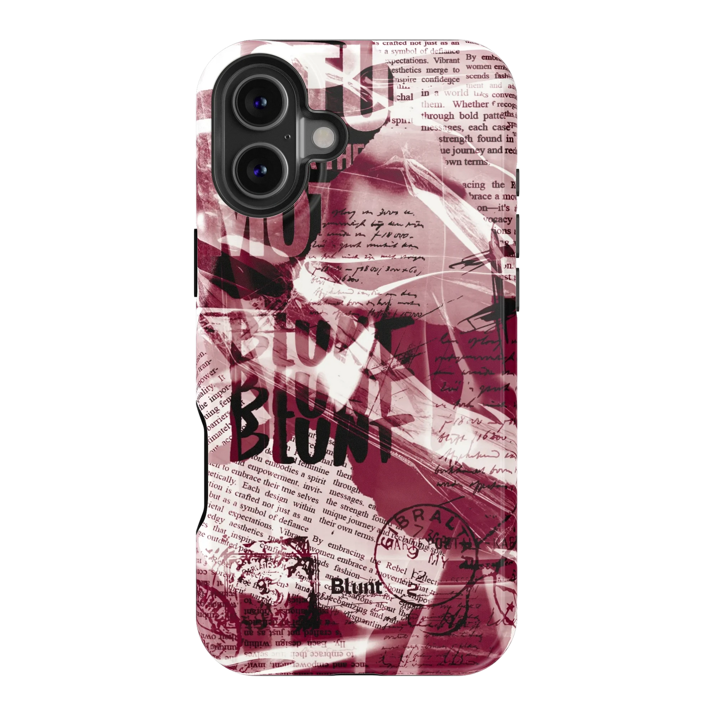 Red Love Letter iPhone Case
