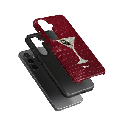 Crimson-Happy-Hour-samsung-case-Galaxy S24-3