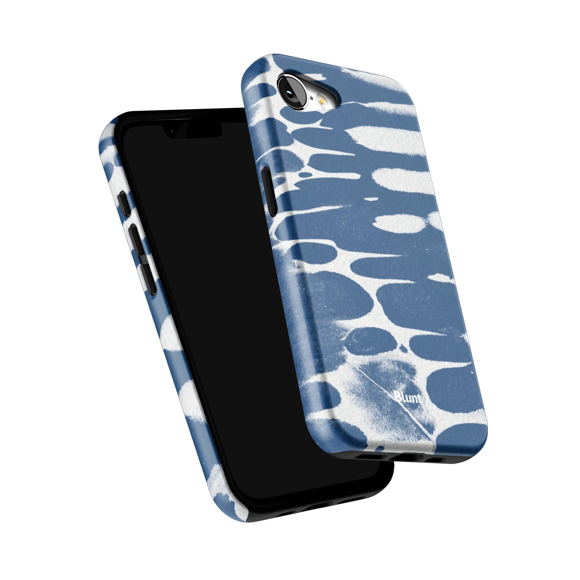 Navy-Noir-Abstract-iphone-case-iPhone 16 E-5