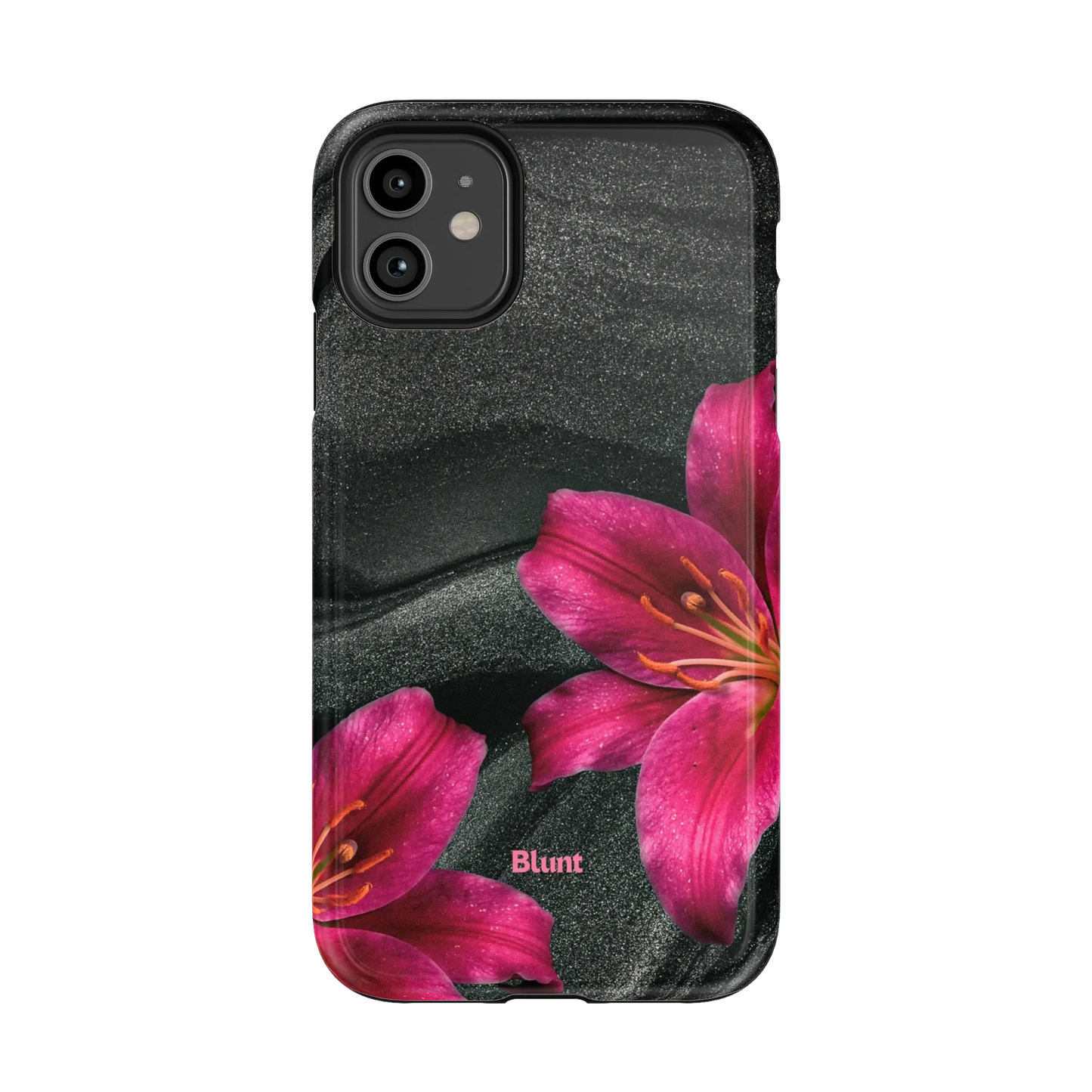 Midnight Petals iPhone Case