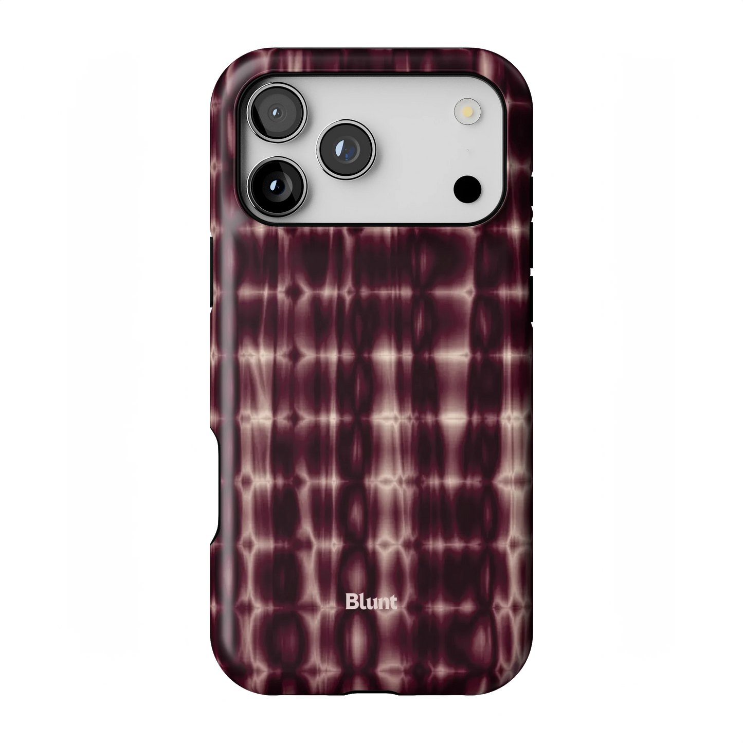 Purple Ripple iPhone Case